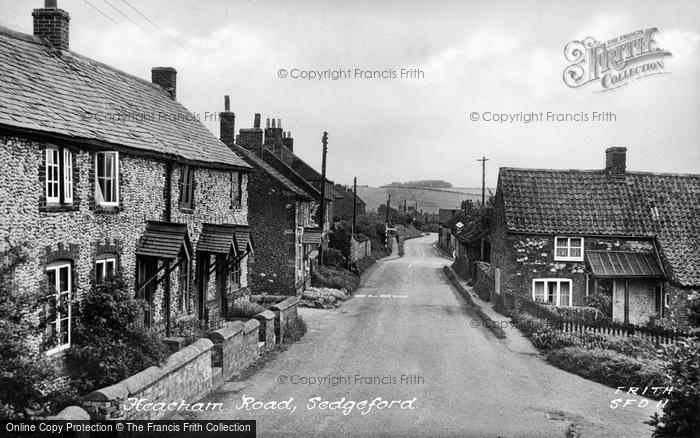 Photo of Sedgeford, Heacham Road c.1955