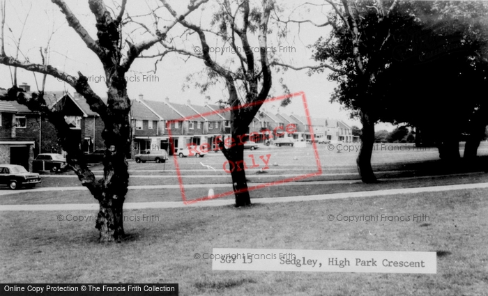 Photo of Sedgley, High Park Crescent c.1965