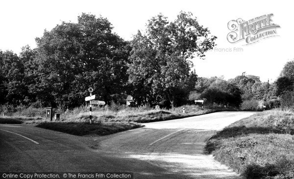 Photo of Seer Green, Bane Hill Crossroads c.1960