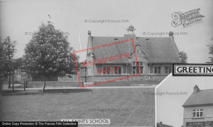 Photo of Seisdon, All Saints School c.1955