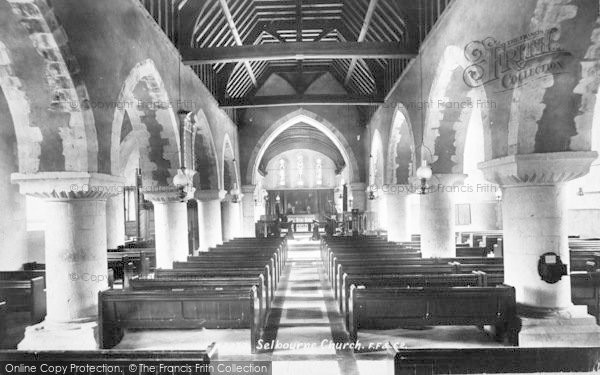 Photo of Selborne, The Church Interior 1898