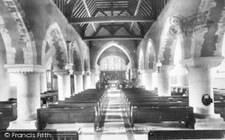 The Church Interior 1898, Selborne