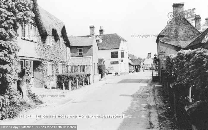 Photo of Selborne, The Queen's Hotel And Motel Annexe c.1960
