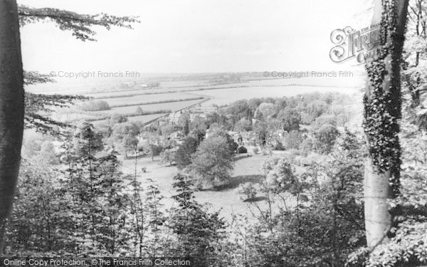 Photo of Selborne, View From The Zig Zag Path c.1960