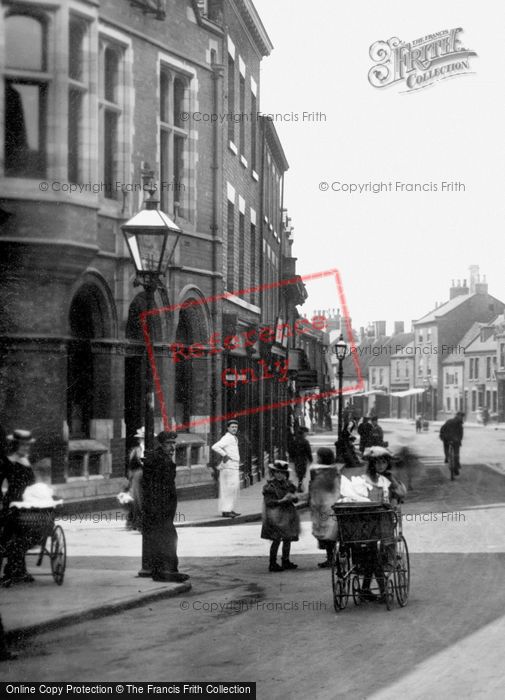 Photo of Selby, A Busy Street 1901