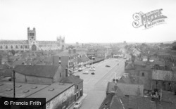 Abbey And Town c.1960, Selby