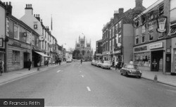 Abbey And Town c.1965, Selby