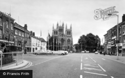 Abbey And Town c.1965, Selby