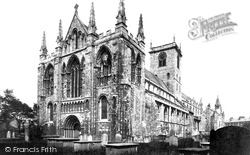 Abbey Church From The South West c.1869, Selby
