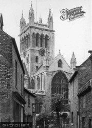 Abbey, From The North c.1950, Selby