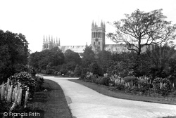 Abbey From The Park 1936, Selby