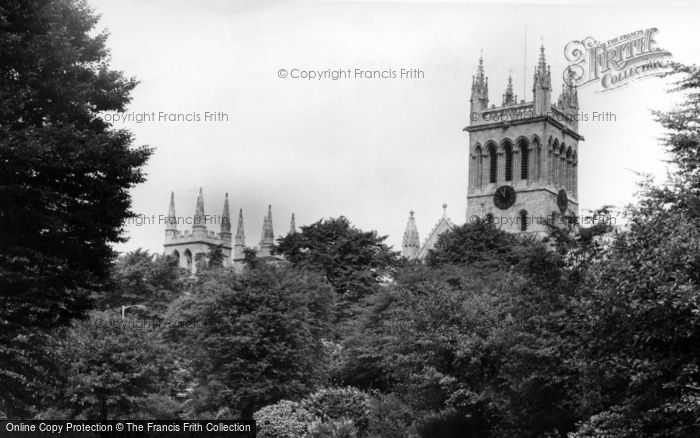 Photo of Selby, Abbey From The Park c.1960