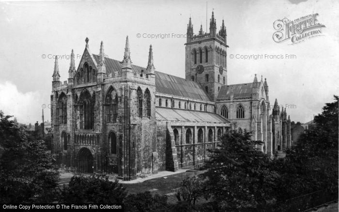 Photo of Selby, Abbey, From The South West 1913