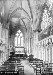 Abbey, The Chapel Of The Resurrection c.1960, Selby