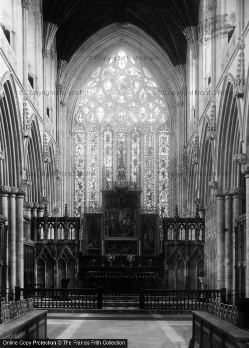 Photo of Selby, Abbey, The Choir 1893