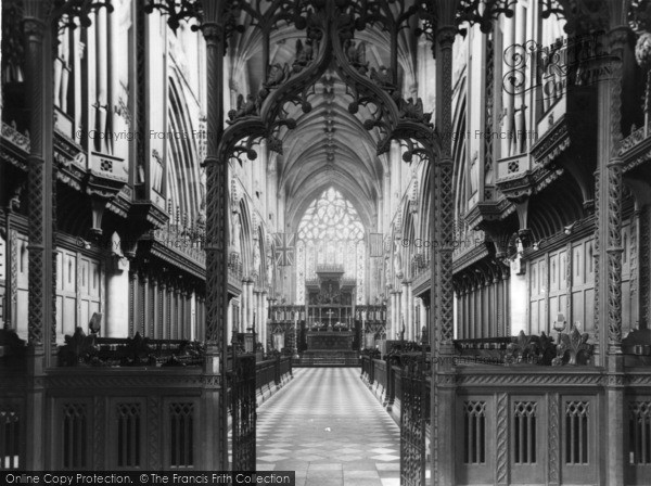 Photo of Selby, Abbey, The Choir And Screen c.1960