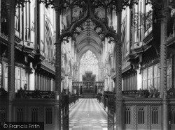 Abbey, The Choir And Screen c.1960, Selby