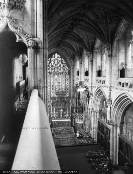Photo of Selby, Abbey, The Choir c.1960