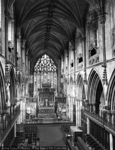 Photo of Selby, Abbey, The Choir c.1960 - Francis Frith