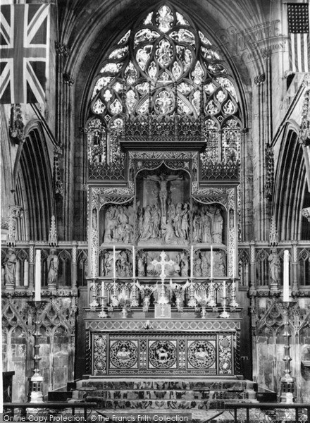 Photo of Selby, Abbey, The High Altar c.1955