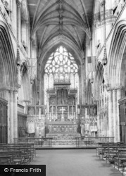 Abbey, The High Altar c.1960, Selby