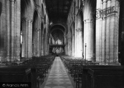 Abbey, The Nave c.1955, Selby