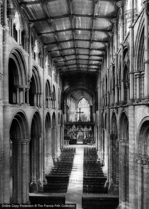 Photo of Selby, Abbey, The Nave c.1960