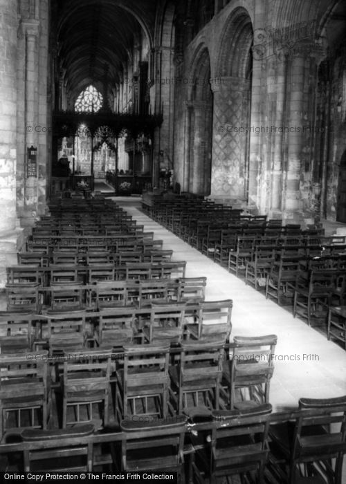 Photo of Selby, Abbey, The Nave c.1965