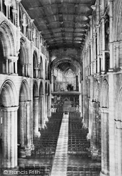 Abbey, The Nave East 1913, Selby
