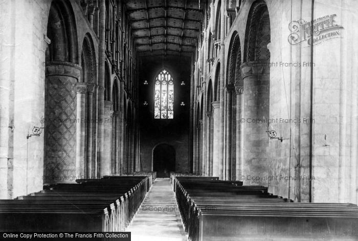Photo of Selby, Abbey, The Nave West 1893