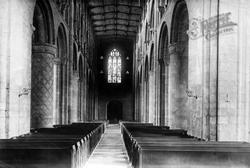 Abbey, The Nave West 1893, Selby