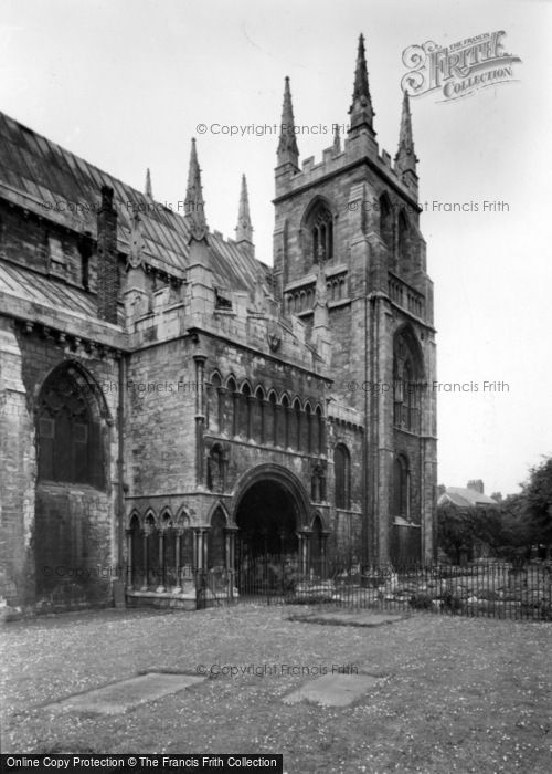 Photo of Selby, Abbey, The North Porch c.1955