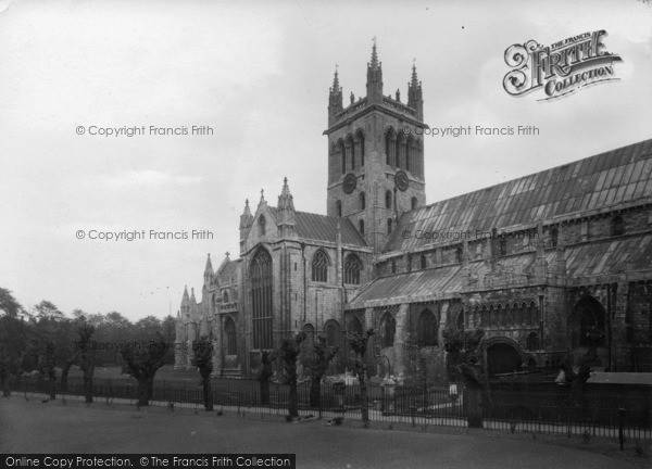 Photo of Selby, Abbey, The North Side 1934