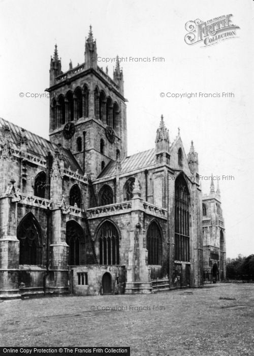 Photo of Selby, Abbey, The North Transept And Tower c.1955
