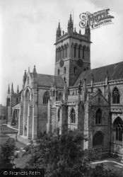 Abbey, The Tower And South Transept 1913, Selby