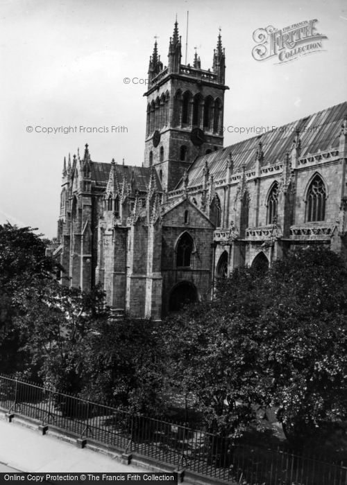 Photo of Selby, Abbey, The Tower And South Transept 1936