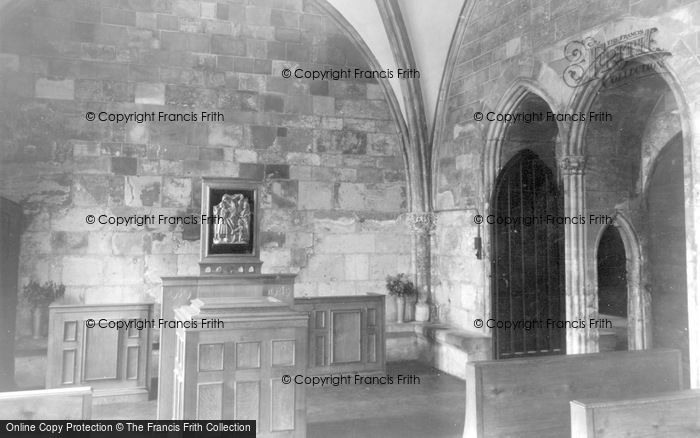 Photo of Selby, Abbey, The War Memorial Chapel c.1960