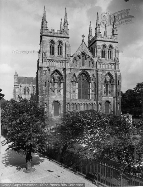 Photo of Selby, Abbey, The West Front 1936
