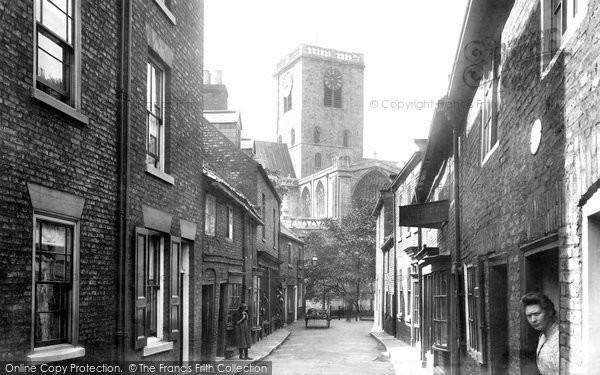 Photo of Selby, Church Lane 1901