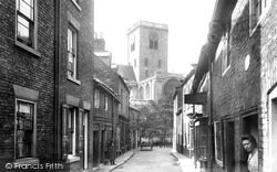 Church Lane 1901, Selby