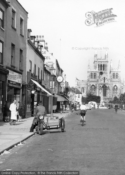 Photo of Selby, High Street c.1955