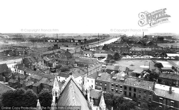 Photo of Selby, Looking South West c.1960