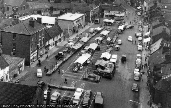 Photo of Selby, Market c1965
