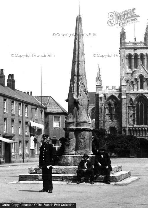 Photo of Selby, Market Cross 1918
