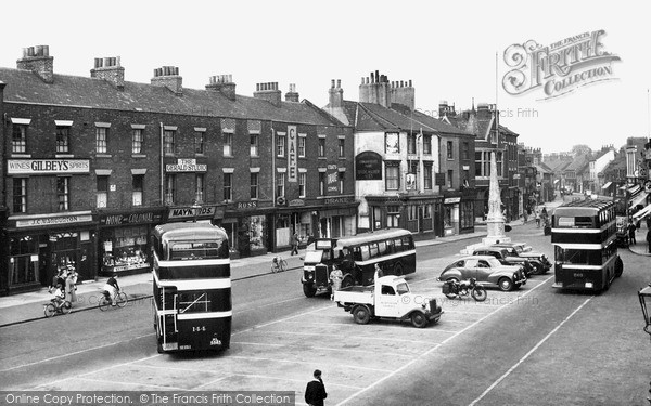 Photo of Selby, Market Place c1955