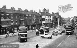 Selby, Market Place c1955