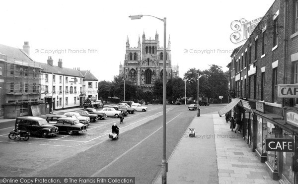 Photo of Selby, Market Place c.1960