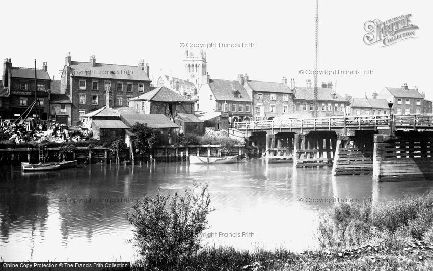 Selby, Old Toll Bridge 1918