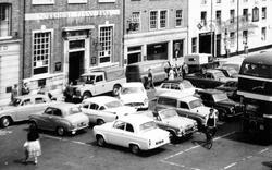 Parked Cars, Market Place c.1960, Selby