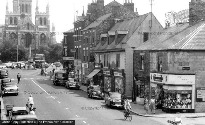 Photo of Selby, Shops In Gowthorpe c.1960
